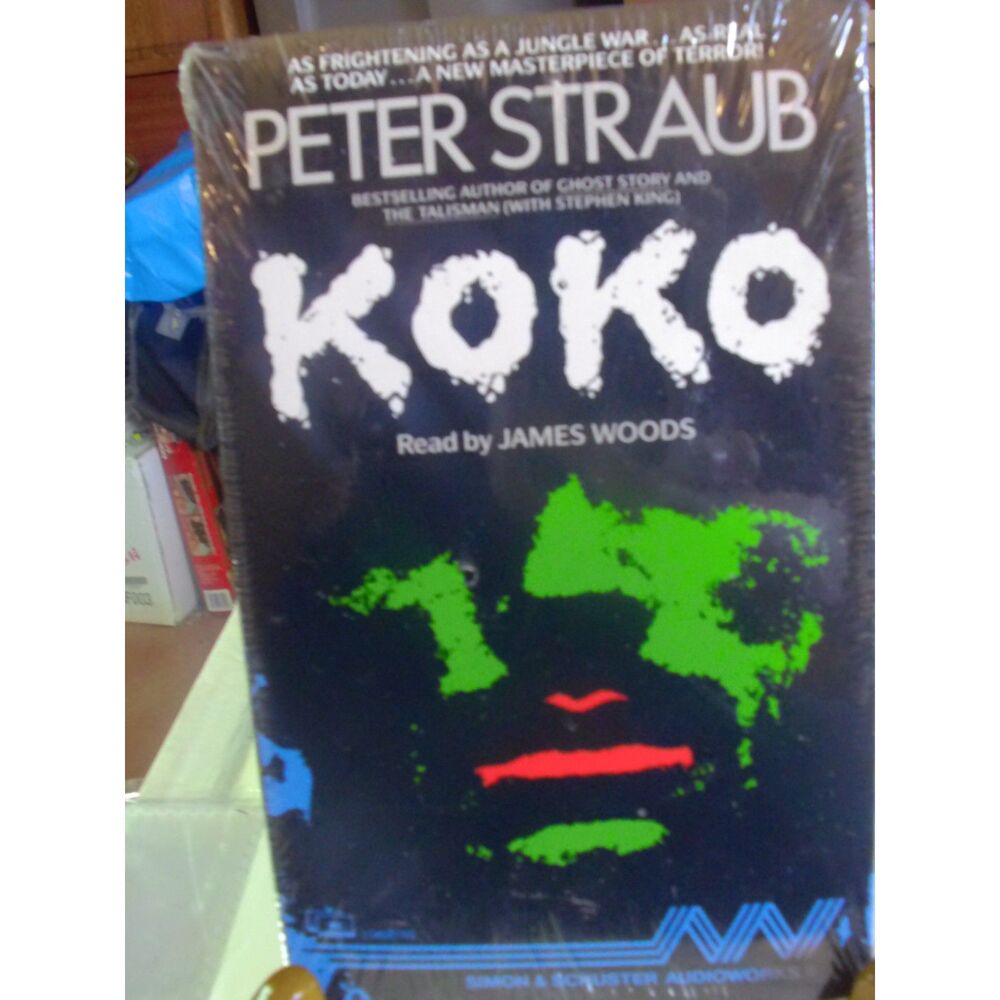 Koko by Peter Straub Audio Book  Read by James Woods Cassettes New Sealed